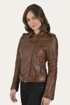 Frye Original Biker Leather Jacket - Original Biker Leather Jacket