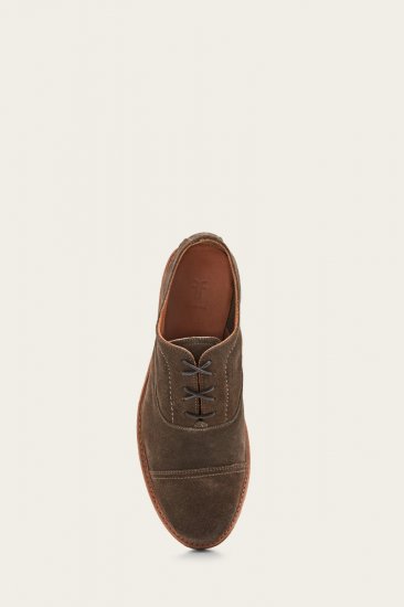 Frye Paul Bal Oxford - Charcoal - Click Image to Close