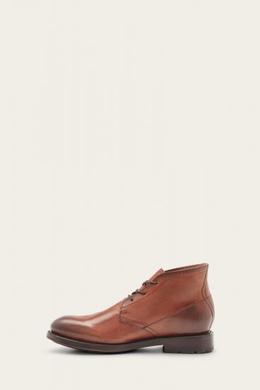 Frye Bowery Chukka - Cognac - Click Image to Close