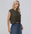 Frye Distressed Cable Sweater Vest - Distressed Cable Sweater Vest