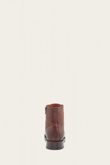 Frye Bowery Lace Up - Cognac - Click Image to Close