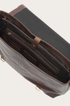 Frye Logan Top Handle - Dark Brown