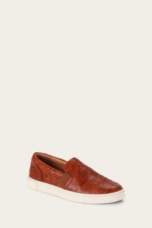 Frye Ivy Slip On - Cognac