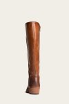 Frye Carson Piping Tall - Caramel