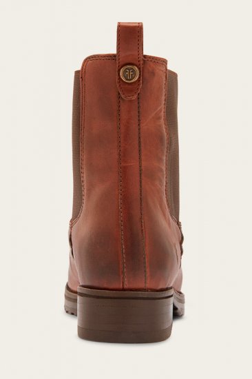Frye Melissa Double Sole Chelsea - Cognac - Click Image to Close
