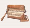 Frye Melissa Straw Crossbody Wristlet - Melissa Straw Crossbody Wristlet