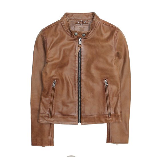 Frye Tobacco Cafe Racer Jacket - Frye Tobacco Cafe Racer Jacket - Click Image to Close