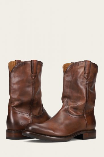 Frye Duke Roper - Bourbon - Click Image to Close