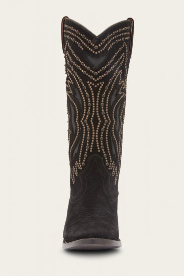 Frye Shelby Studded - Black - Click Image to Close
