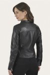 Frye Modern Biker-racer Leather Jacket - Modern Biker-racer Leather Jacket