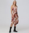 Frye Charmeuse Lace Trim Slip Midi Dress - Charmeuse Lace Trim Slip Midi Dress