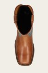 Frye Hauser Roper - Tan-faded-denim