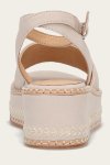 Frye Joy Ankle Strap Platform Sandal - Ivory