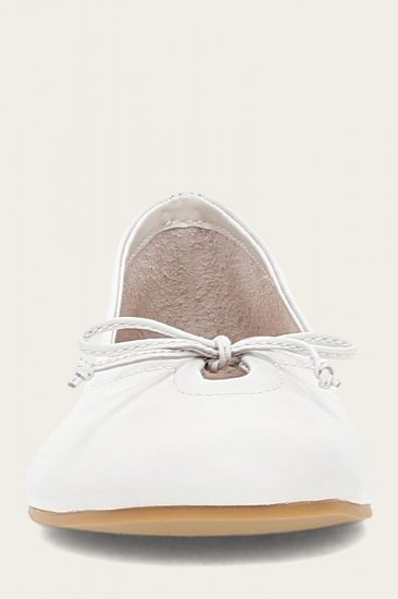 Frye Emma Ballet - White - Click Image to Close