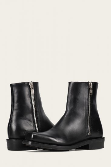 Frye Conway Zip - Black - Click Image to Close