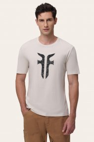 Frye Classic-Fit Crewneck Graphic Tee - Classic-Fit Crewneck Graphic Tee