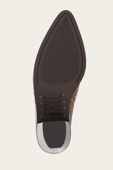 Frye Sara Western Mule - Cinnamon - Click Image to Close