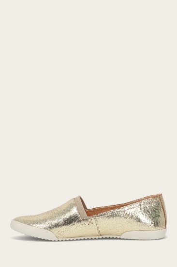 Frye Melanie Slip On - Gold-mirror - Click Image to Close