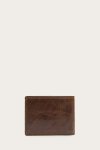 Frye Logan Slim Id Billfold - Dark Brown