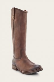 Frye Melissa Double Sole Button Lug Tall - Slate