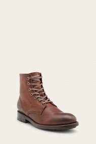 Frye Bowery Lace Up - Cognac