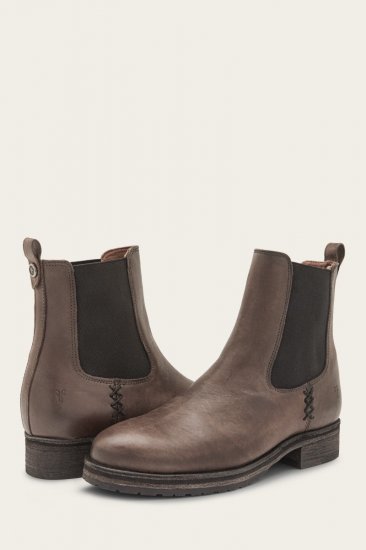 Frye Melissa Double Sole Chelsea - Grey - Click Image to Close
