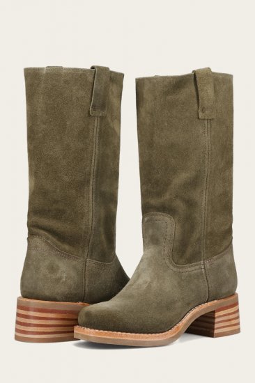Frye Campus 12R - Olive - Click Image to Close