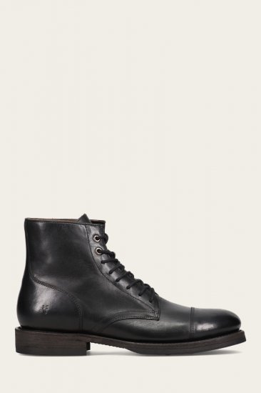 Frye Dylan Lace Up - Black - Click Image to Close