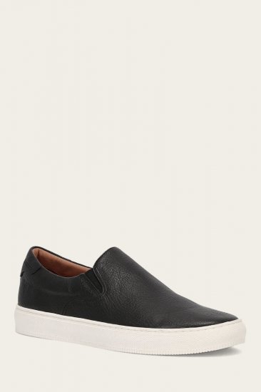 Frye Astor Gore Slip On - Black - Click Image to Close