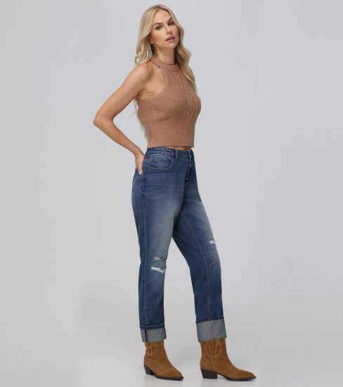 Frye Cable Halter Sweater - Cable Halter Sweater - Click Image to Close