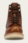 Frye Hudson Workboot Wedge - Saddle