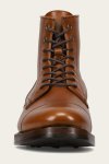 Frye Dylan Cap Toe Lace Up - Saddle