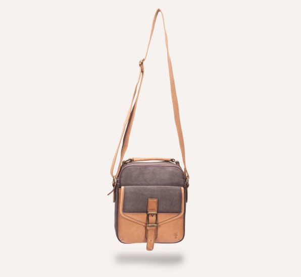 Frye Denver Canvas Crossbody - Denver Canvas Crossbody - Click Image to Close