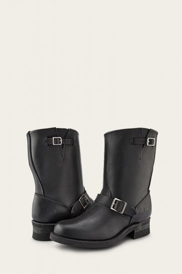 Frye Engineer 12R Womens - Black - Click Image to Close