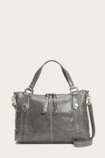 Frye Melissa Medium Crossbody - Carbon - Click Image to Close