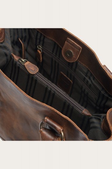 Frye Melissa Tote - Dark Brown - Click Image to Close
