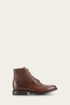 Frye Seth Cap Toe Lace Up - Brown