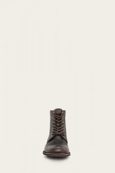 Frye Tyler Lace Up - Antiqued-black - Click Image to Close