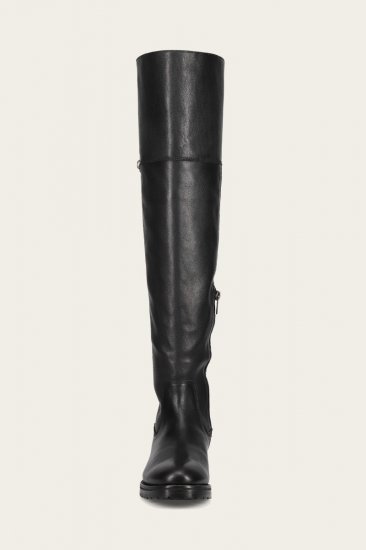 Frye Melissa Lug Over The Knee - Black - Click Image to Close