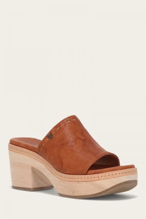 Frye Hazel 2 Slide - Tan