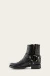 Frye Veronica Harness Short - Distressed-black
