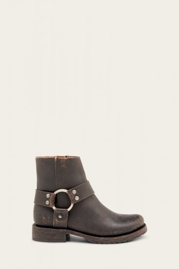 Frye Veronica Harness Short - Antiqued-black - Click Image to Close
