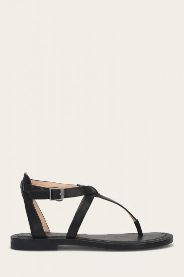 Frye Taylor Sandal - Black - Click Image to Close