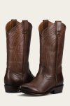 Frye Billy Pull On Deco Stitch - Bourbon