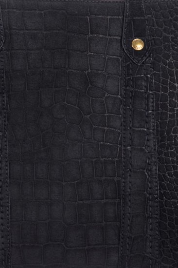 Frye Melissa Sueded Croco Shopper - Melissa Sueded Croco Shopper - Click Image to Close