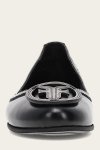 Frye Carson Logo Ballet - Black