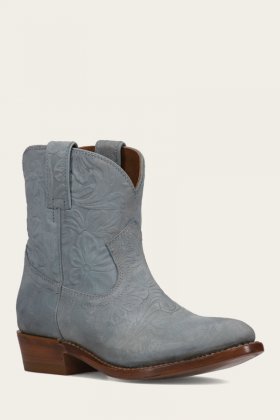 Frye Billy Short - Blue-steel-floral