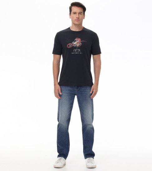 Frye Straight Slim Jeans In Bowery Wash - Straight Slim Jeans In Bowery Wash - Click Image to Close
