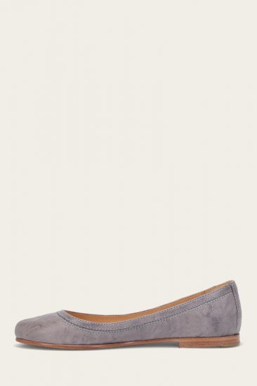 Frye Carson Ballet - Steel-blue - Click Image to Close
