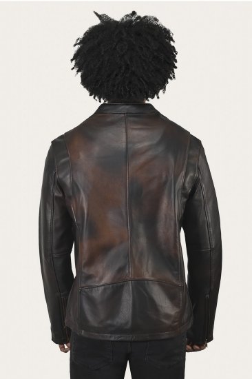 Frye Contemporary Racer Leather Jacket - Contemporary Racer Leather Jacket - Click Image to Close